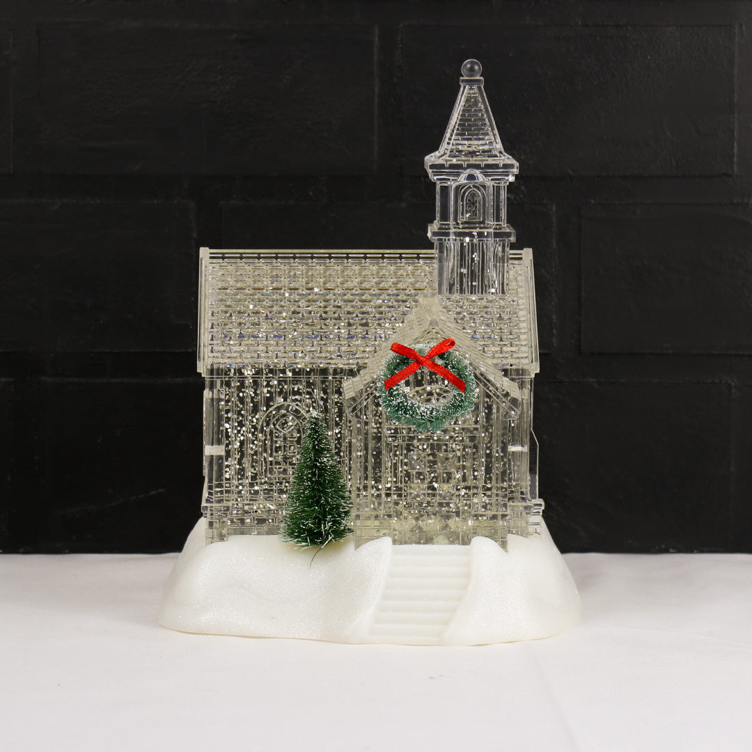 White Church LED Music