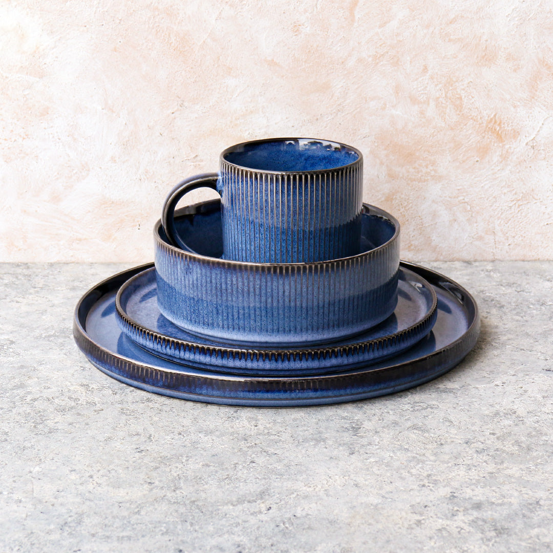 Blue Dinnerware Set