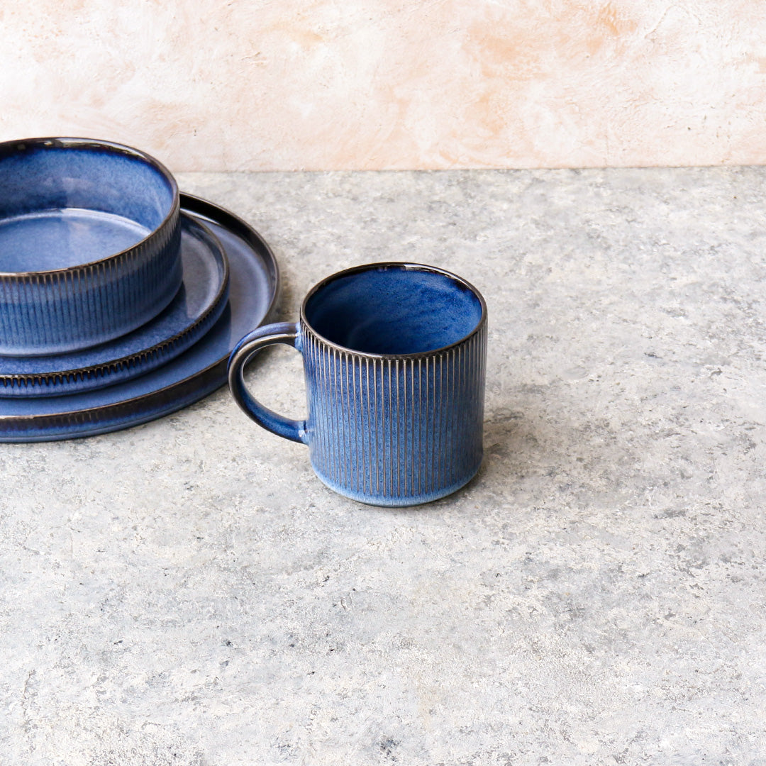 Blue Dinnerware Set