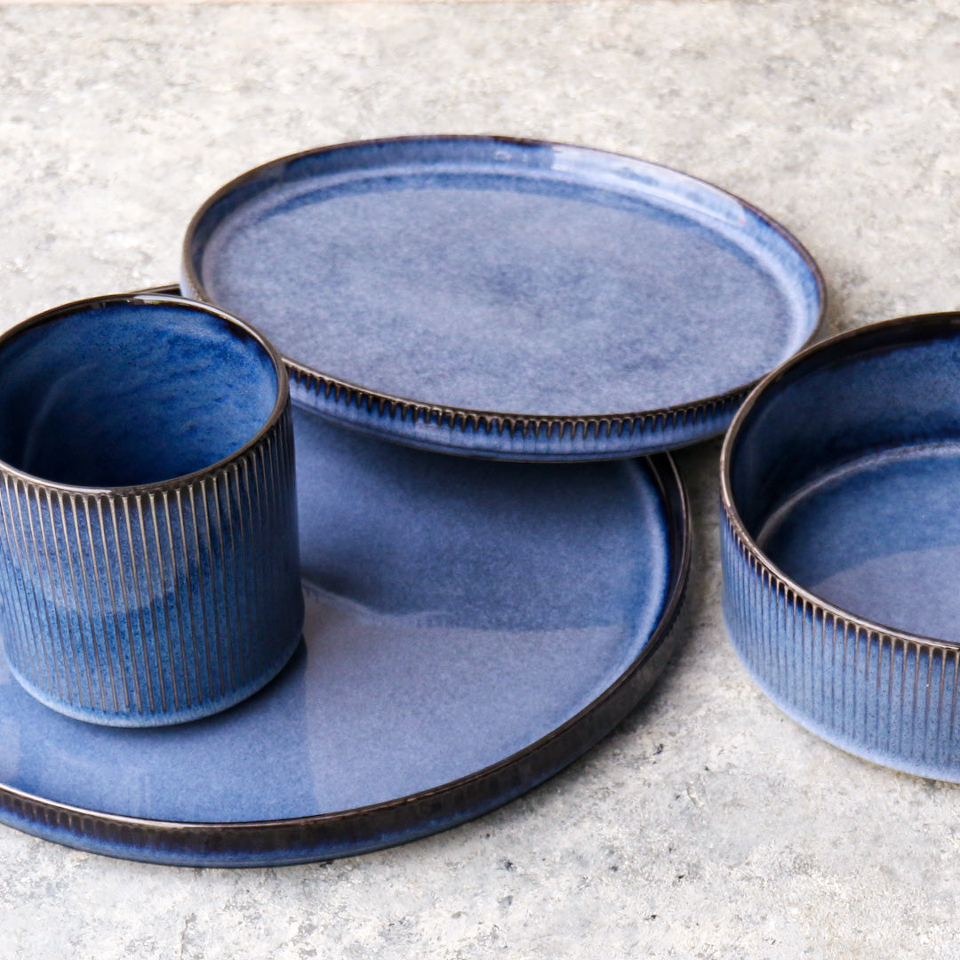 Blue Dinnerware Set