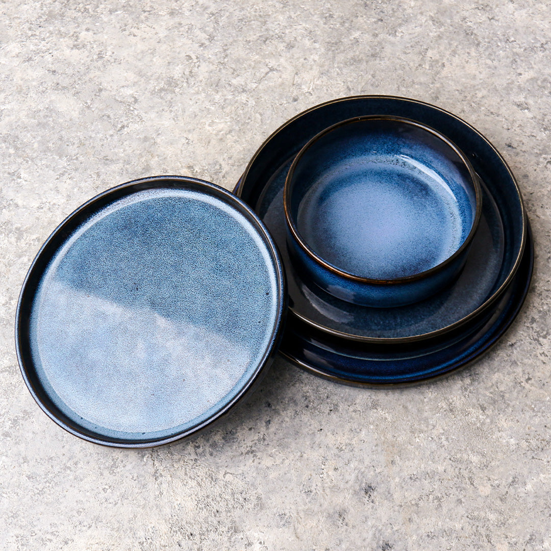 Blue Dinnerware Set