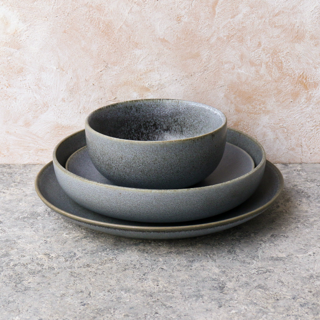 Grey Dinnerware Set