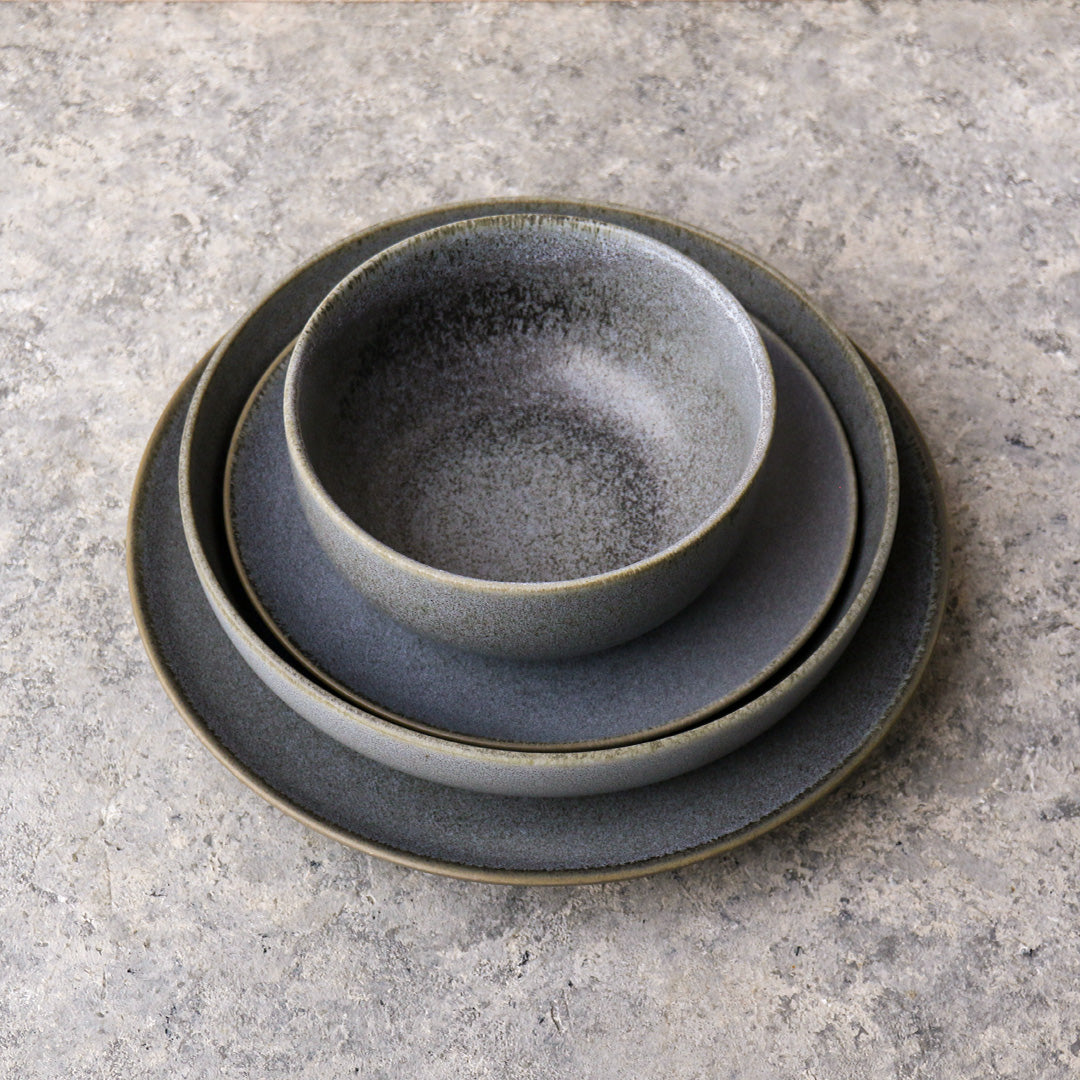 Grey Dinnerware Set