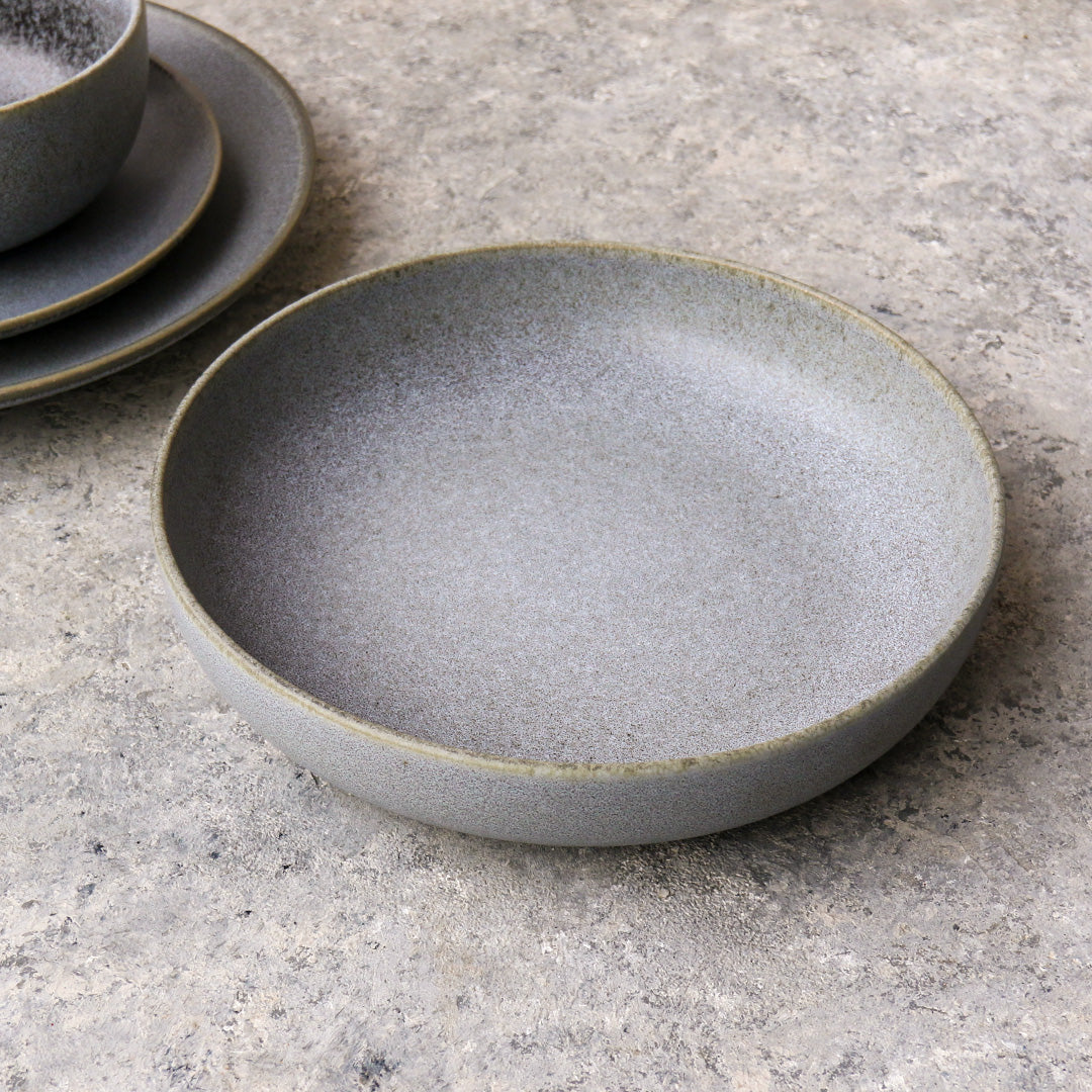 Grey Dinnerware Set