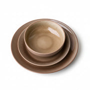 Brown Dinnerware Set