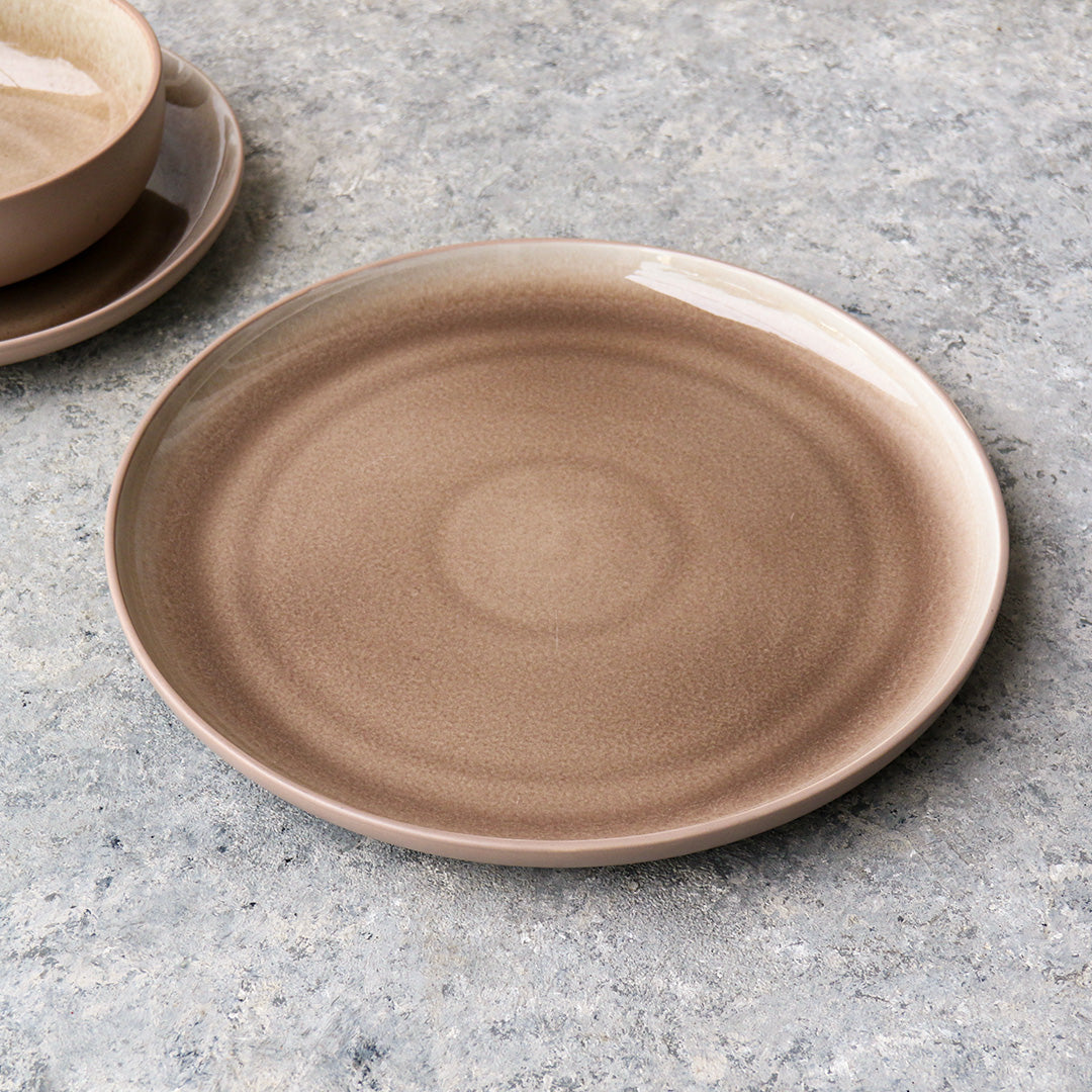 Brown Dinnerware Set