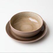 Brown Dinnerware Set