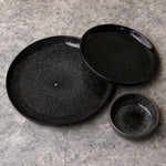 Load image into Gallery viewer, Black Dinnerware Set
