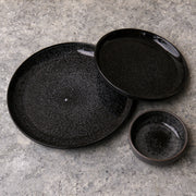 Black Dinnerware Set