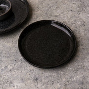 Black Dinnerware Set