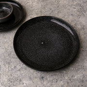 Black Dinnerware Set