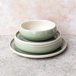 Load image into Gallery viewer, Light Green Dinnerware Set
