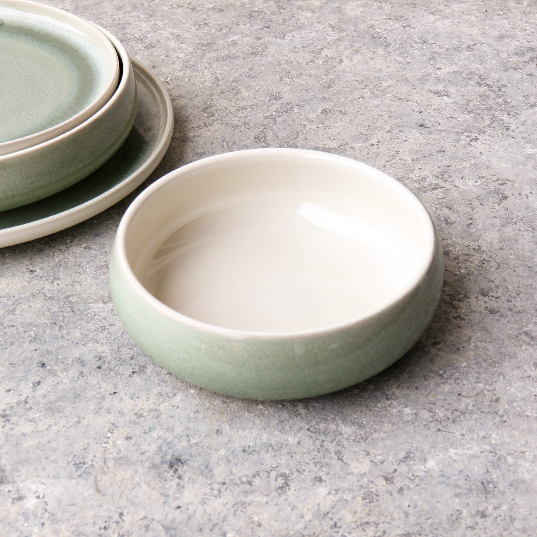 Light Green Dinnerware Set