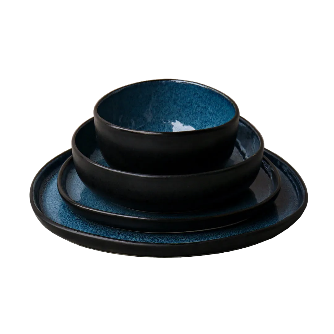 Blue Dinnerware set