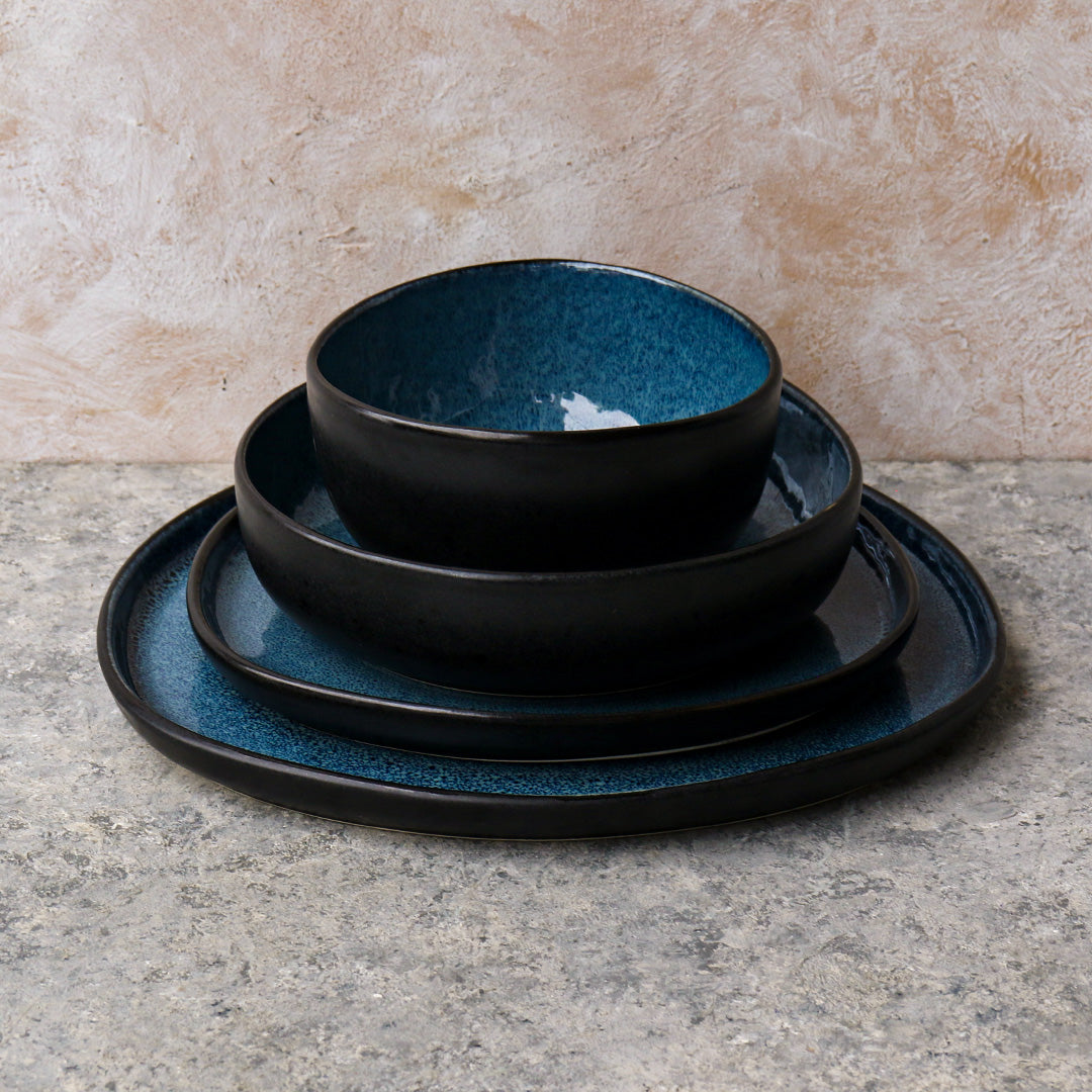 Blue Dinnerware set