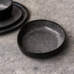 Load image into Gallery viewer, Black Dinnerware set
