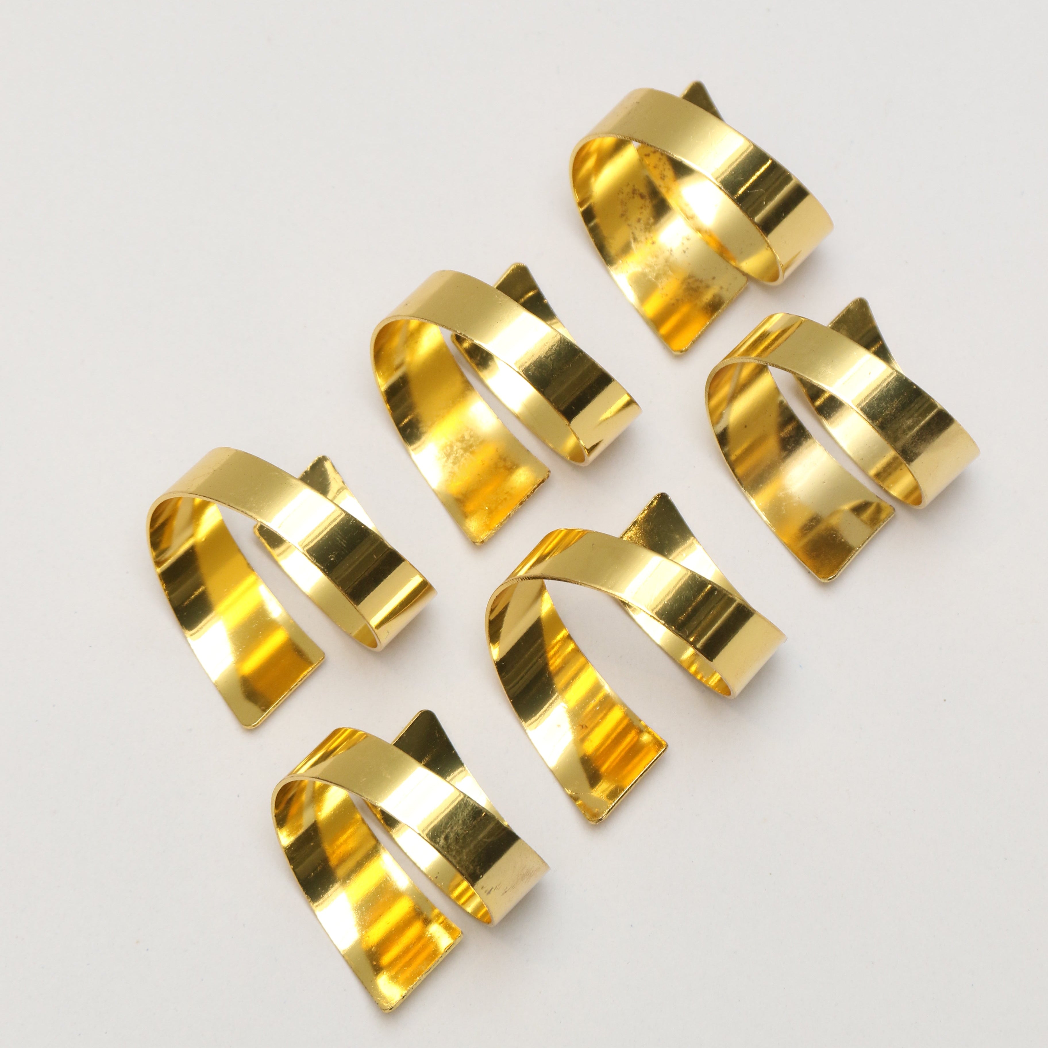 napkin rings 6 pieces set