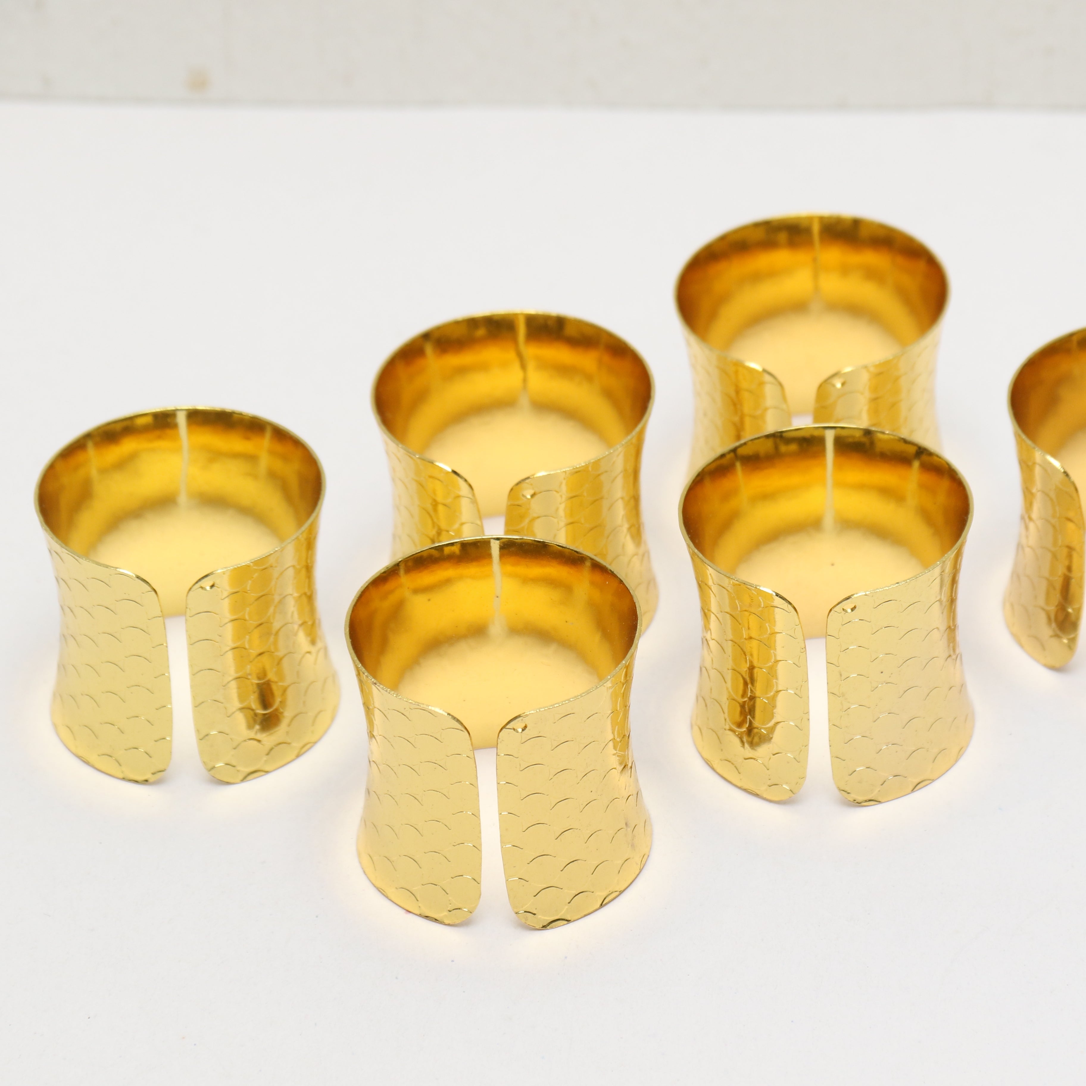 napkin rings 6 pieces set