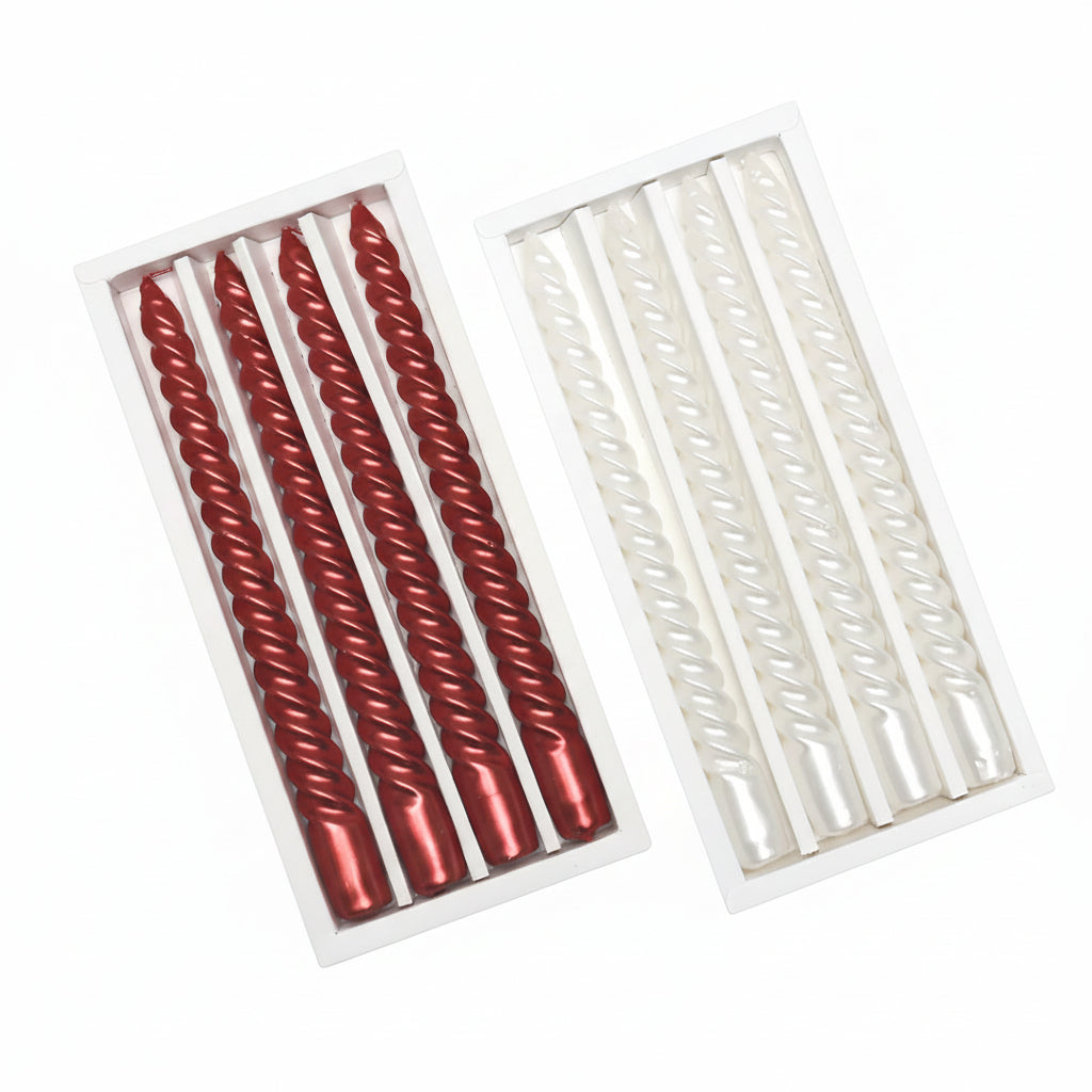 Taper candles 4 pieces pack