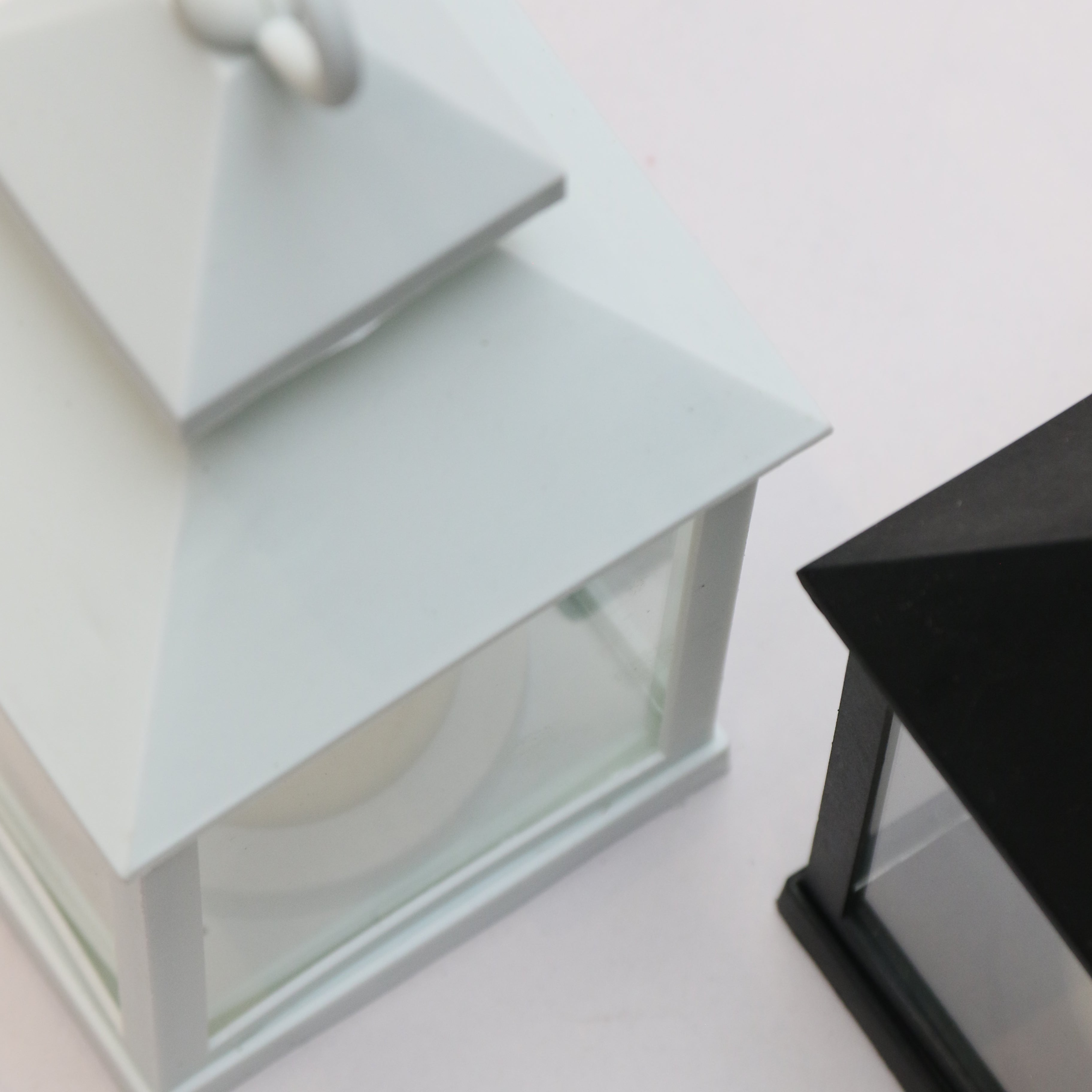 Plastic Lantern with Candle