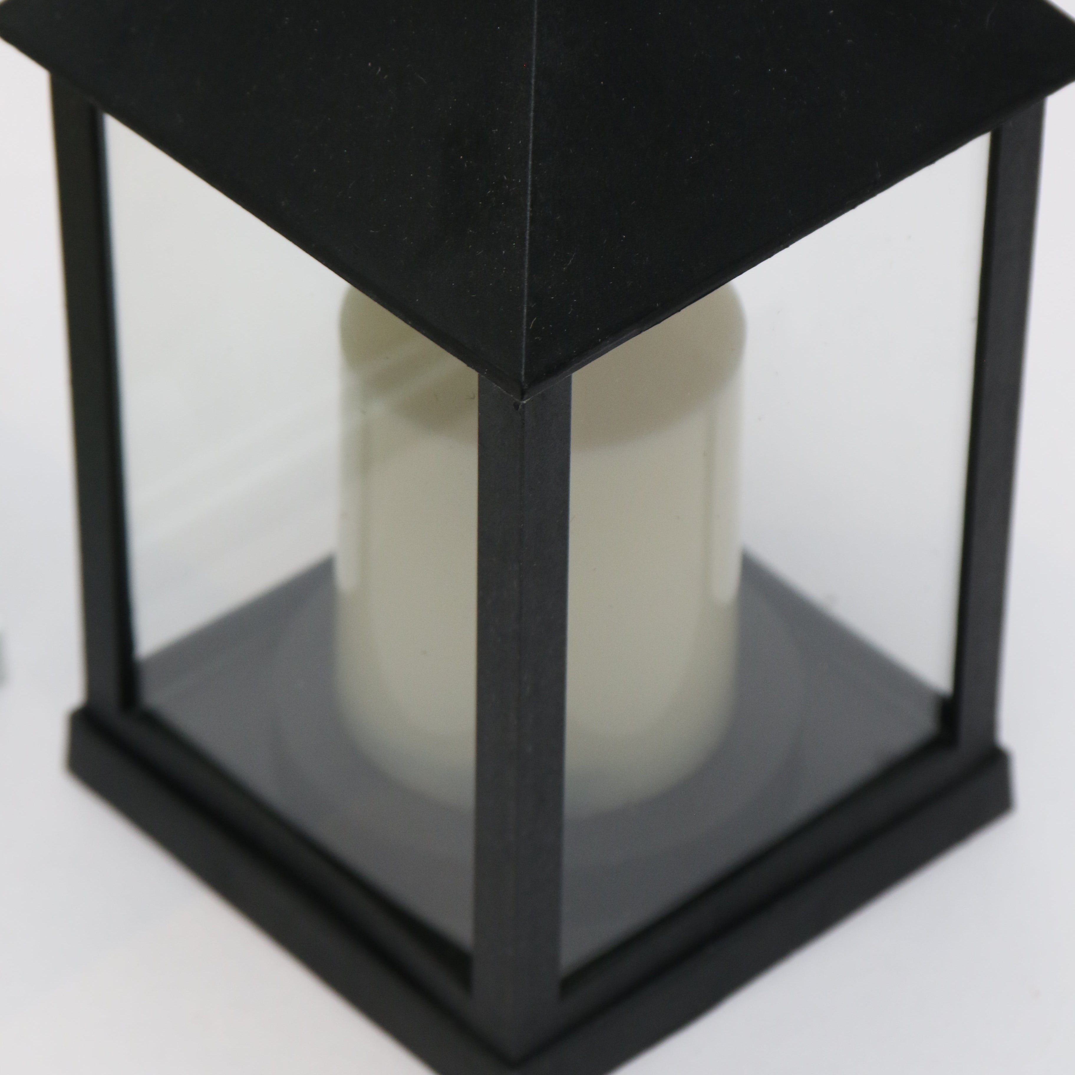 Plastic Lantern with Candle