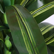 Artificial Bromeliad with Red Flower