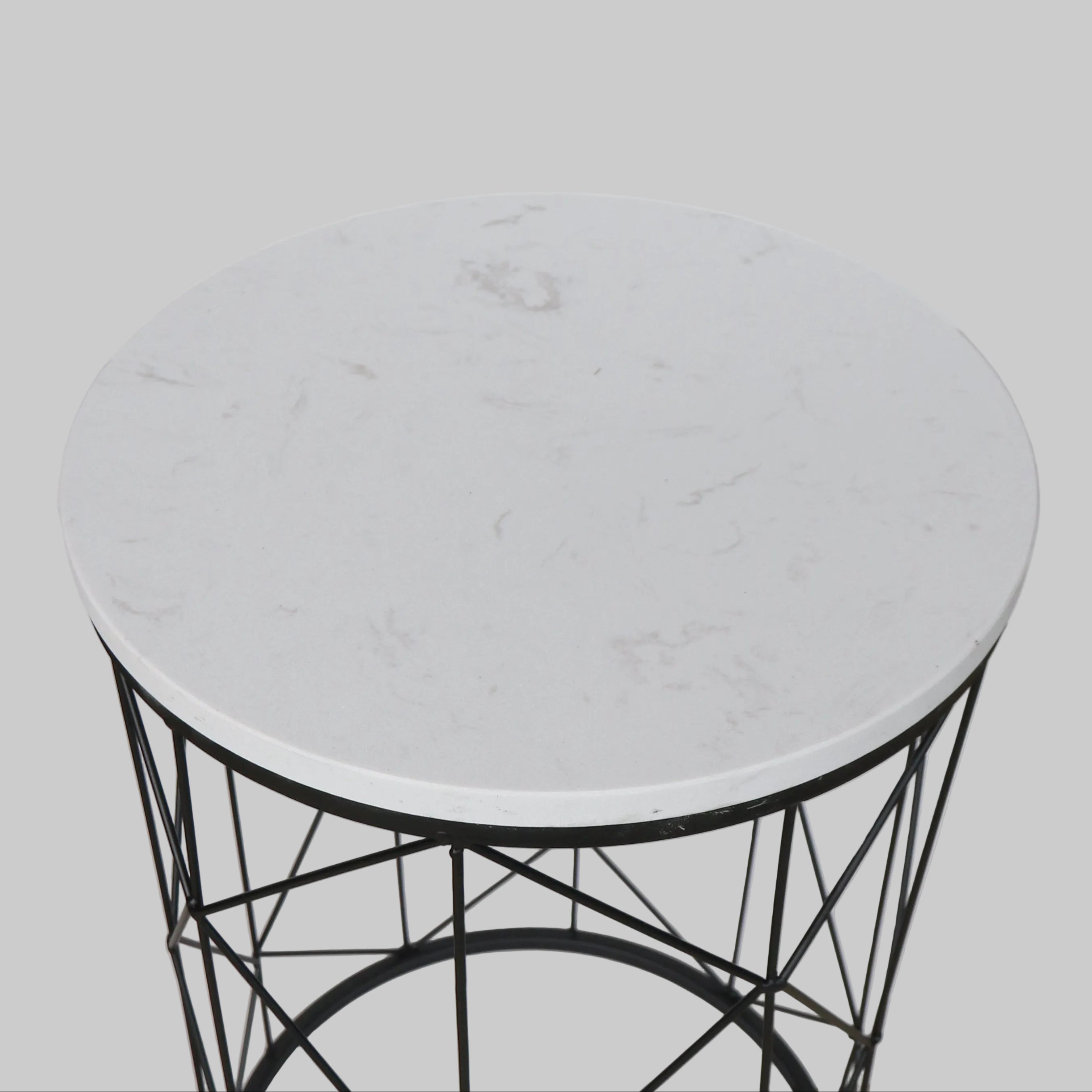 Black Marble Top Table