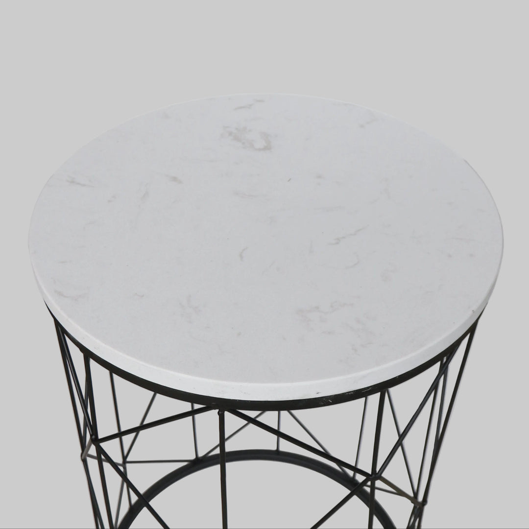 Black Marble Top Table