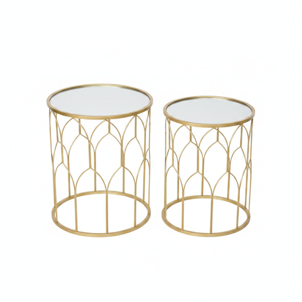 Mirror Top Table