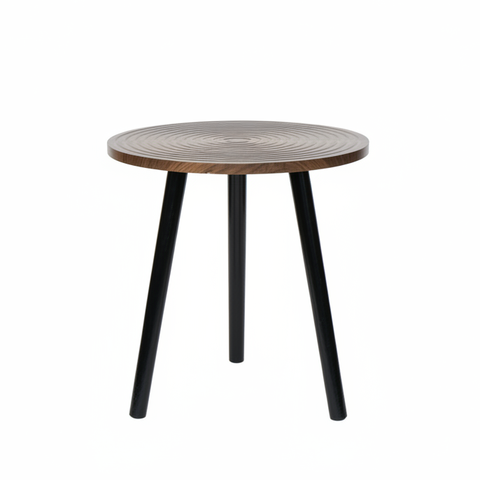 Wood Top Accent Table