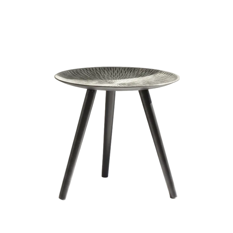 Striped Accent Table