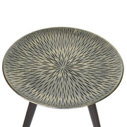Spiked Texture Accent Table