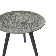 Spiked Texture Accent Table