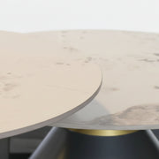 Grey Marble-Top Table