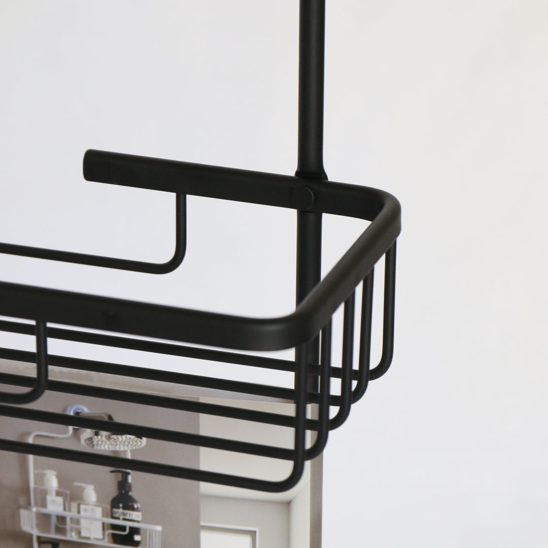 Black Shower Caddy Rack