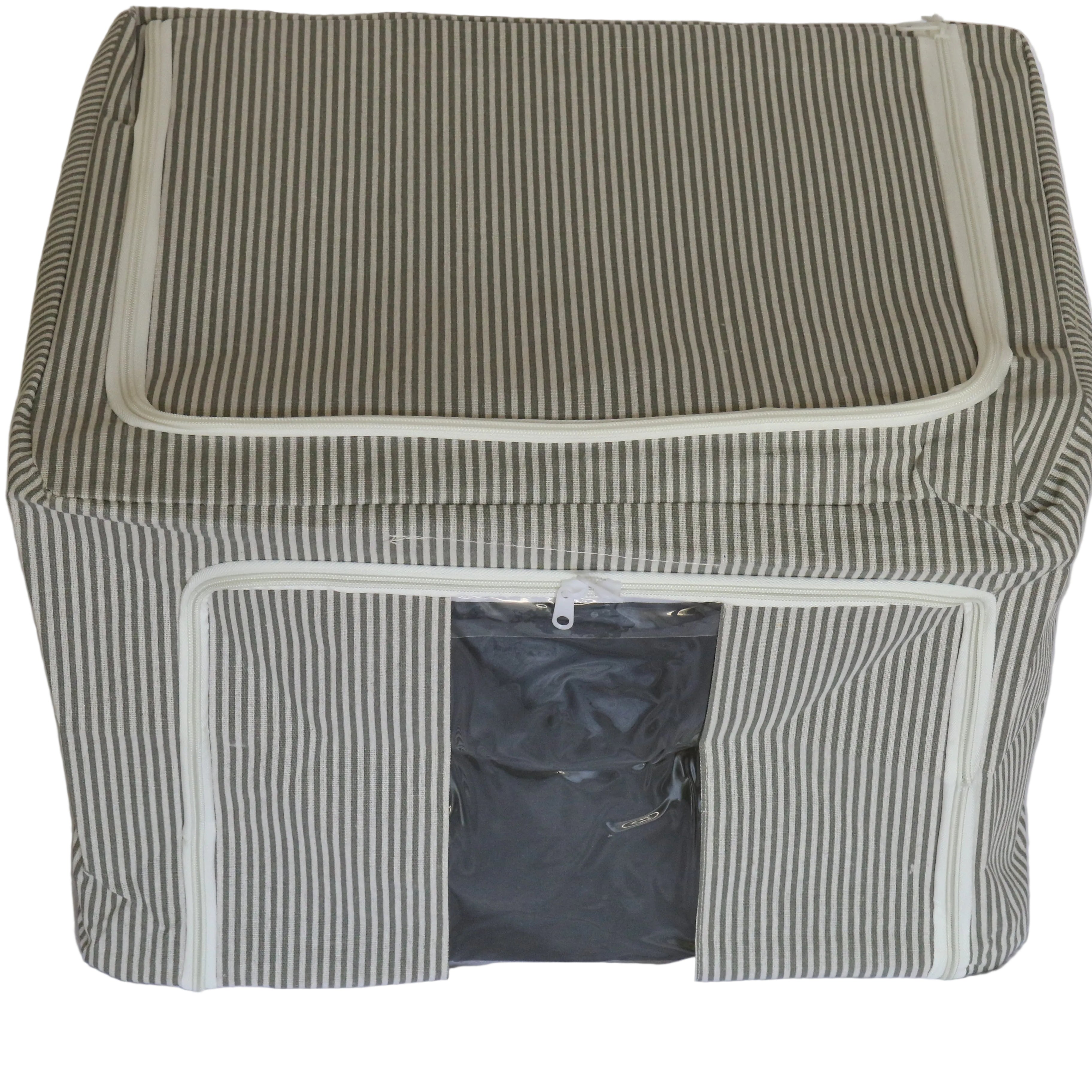 Fabric Storage Box With Zip