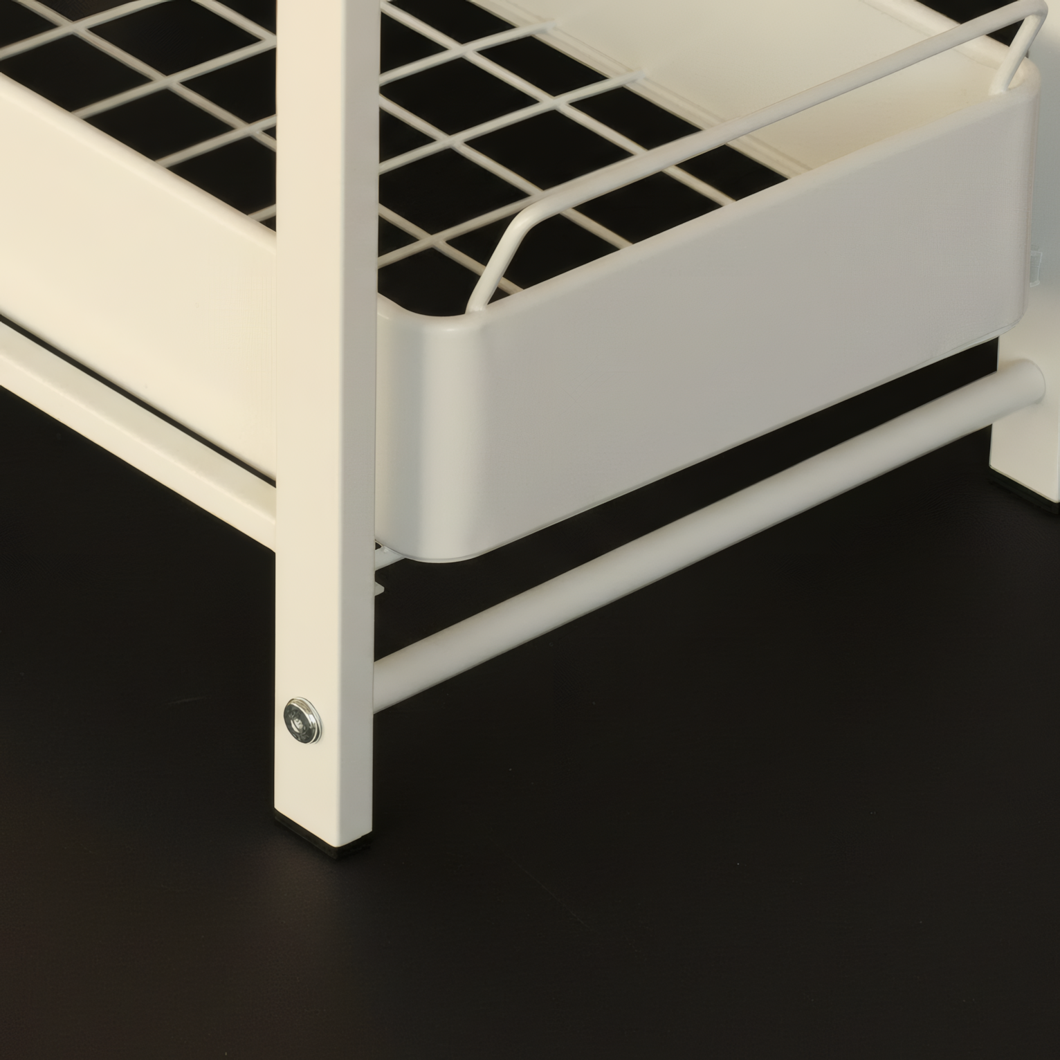 Two Tier Sliding Drawer With Handle