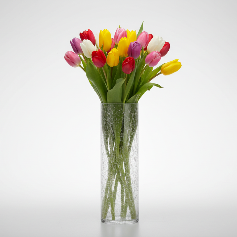Clear Cylinder Vase