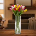 Load image into Gallery viewer, Clear Cylinder Vase
