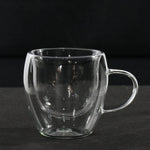 Load image into Gallery viewer, Double wall glass with handle
