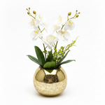Load image into Gallery viewer, Gold Crackle Vase

