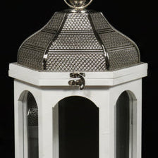Silver Top White Lantern
