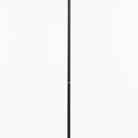 Black Floor Lamp With Gold Shade