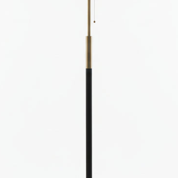 Gold & Black Floor Lamp