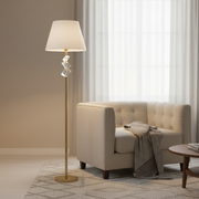 Crystal Accent Floor Lamp