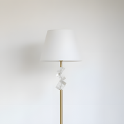 Crystal Accent Floor Lamp