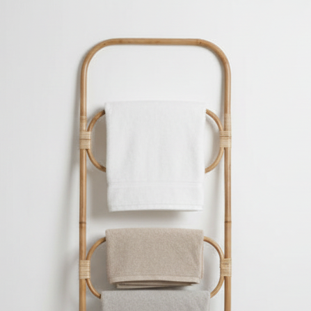 Cane Towel Rack