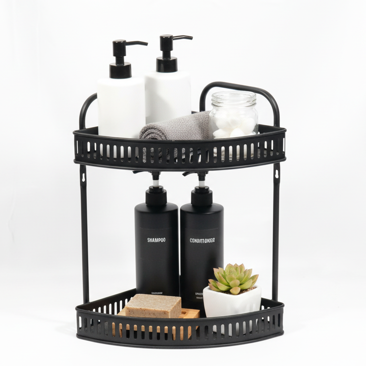 2 Layer Hanging Corner Rack