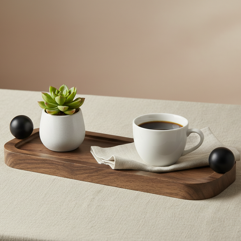 Rectangle Wooden Tray