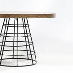 Load image into Gallery viewer, Wood Top Cake stand
